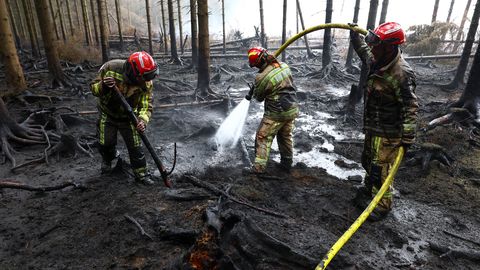 Belgia on hädas ulatusliku maastikupõlengu kustutamisega