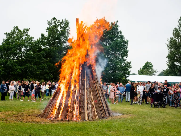 Kuressaare jaanituli 2021.
