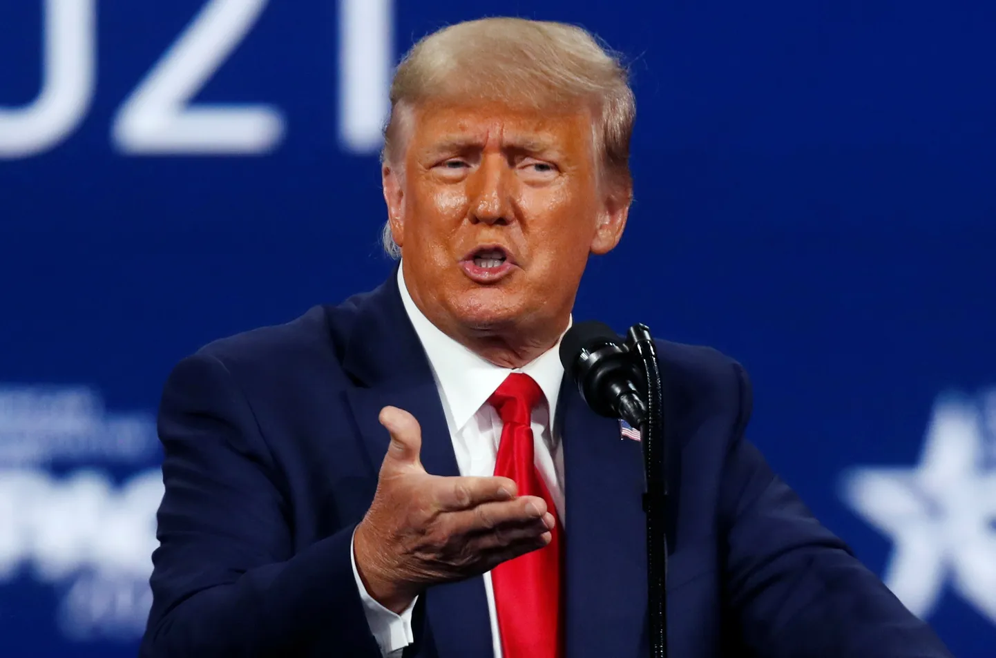 Endine USA president Donald Trump.