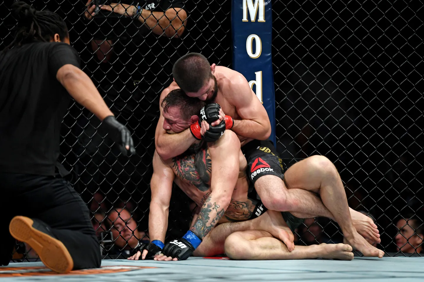 Habib Nurmagomedov võitis 2018. aastal valuvõttega Conor McGregorit.