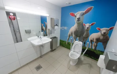 Nutiseadmeid läheb vaja ka WC puhastamisel. Foto Mihkel Maripuu