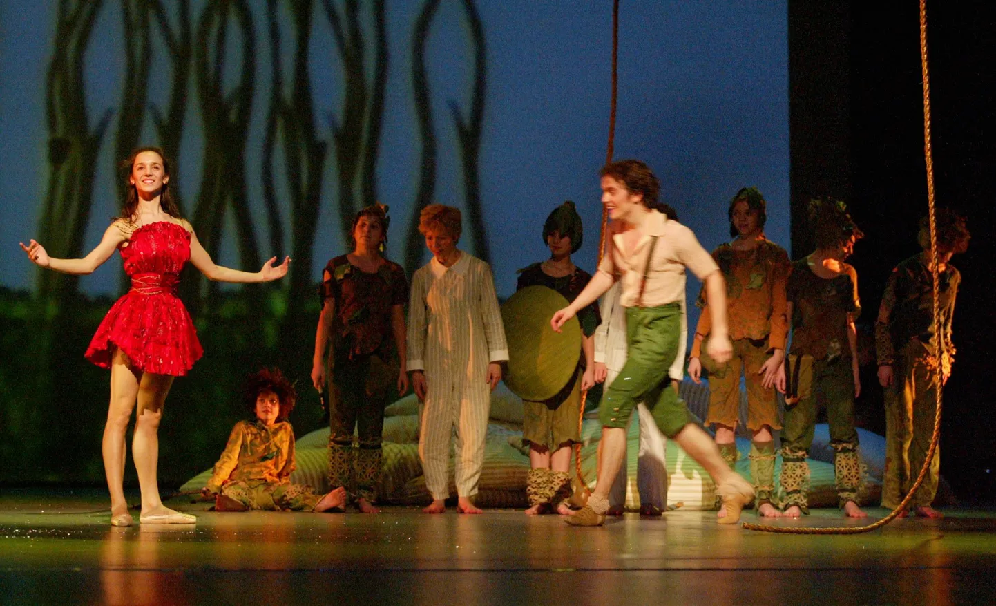 Esmaspäeval etendub Endlas Vanemuise ballett "Peeter Paan".