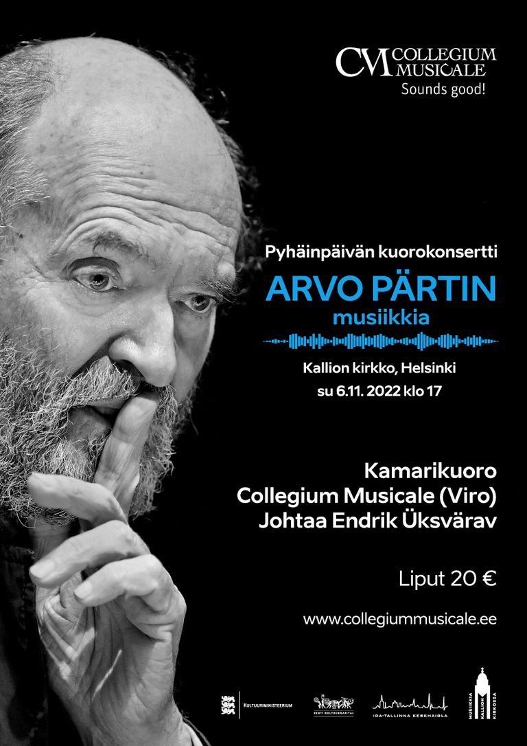 Collegium Musicale, Arvo Pärt Helsingis