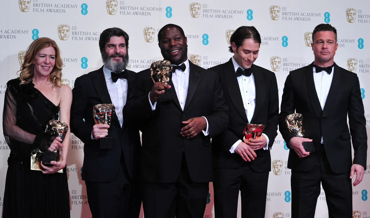 Dede Gardner, Jeremy Kleiner, Steve McQueen, Anthony Katagas, Brad Pitt