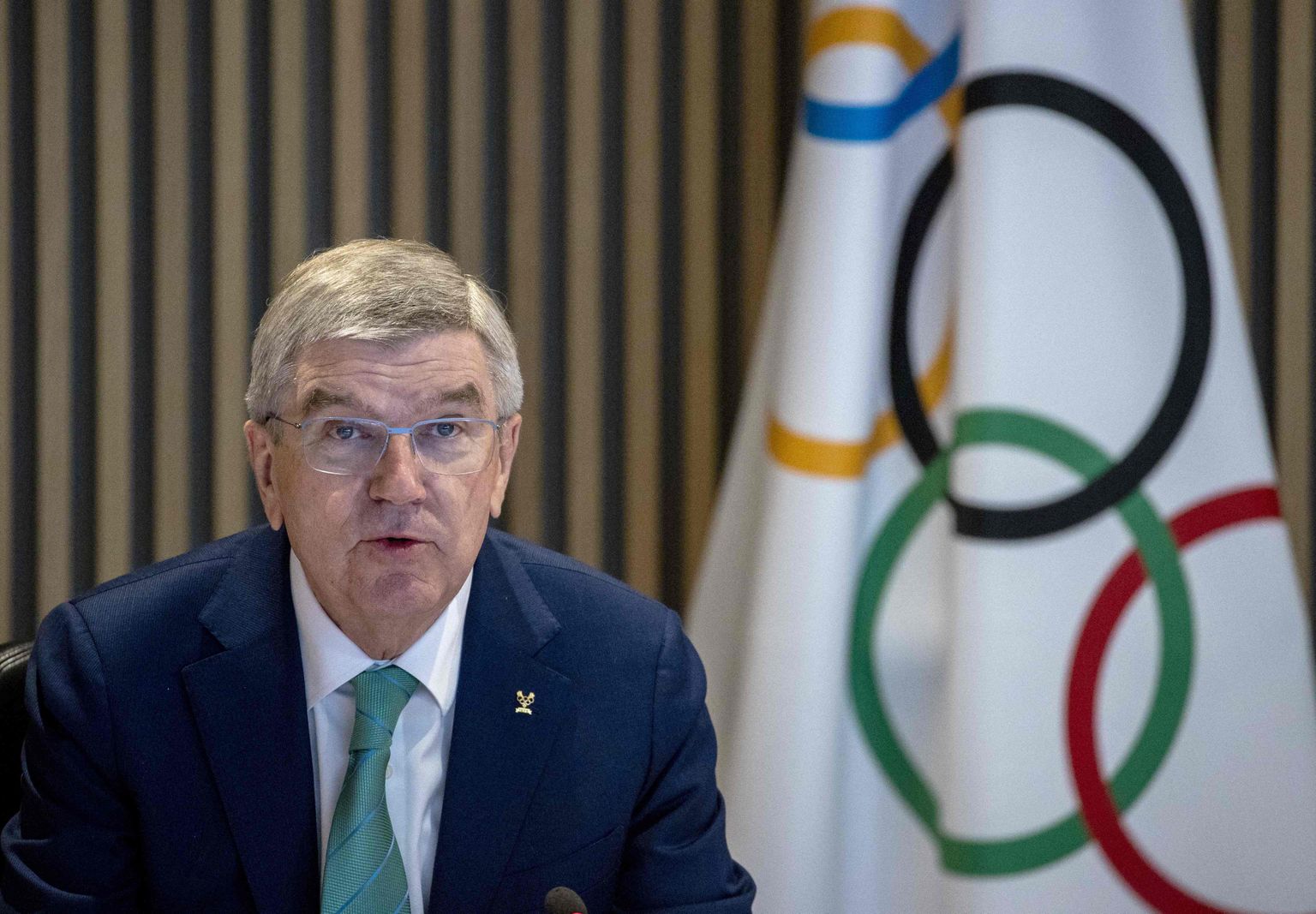Starptautiskās Olimpiskās komitejas (SOK) prezidents Tomass Bahs