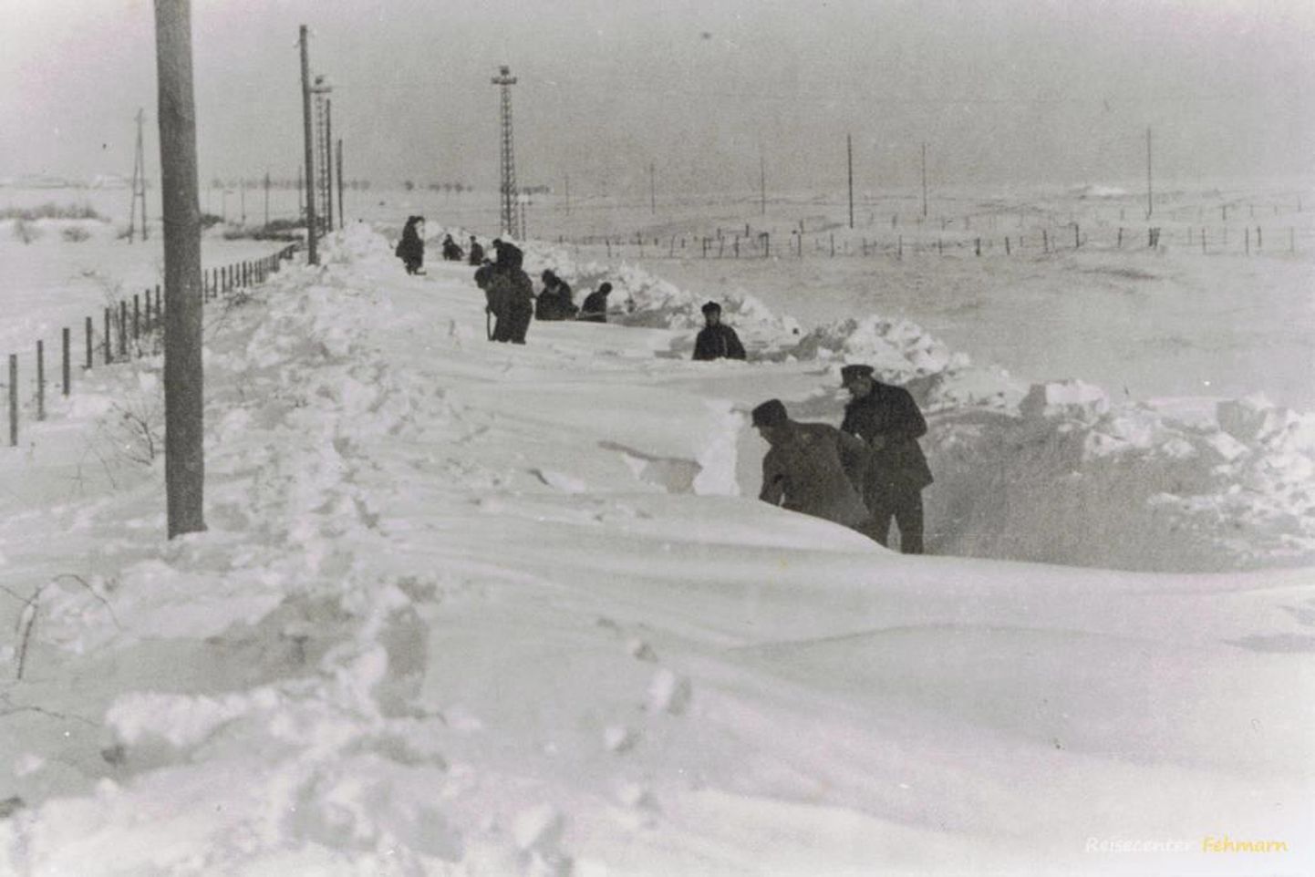 1929. aasta talv oli pakaseline ja lumerohke kõikjal Euroopas.