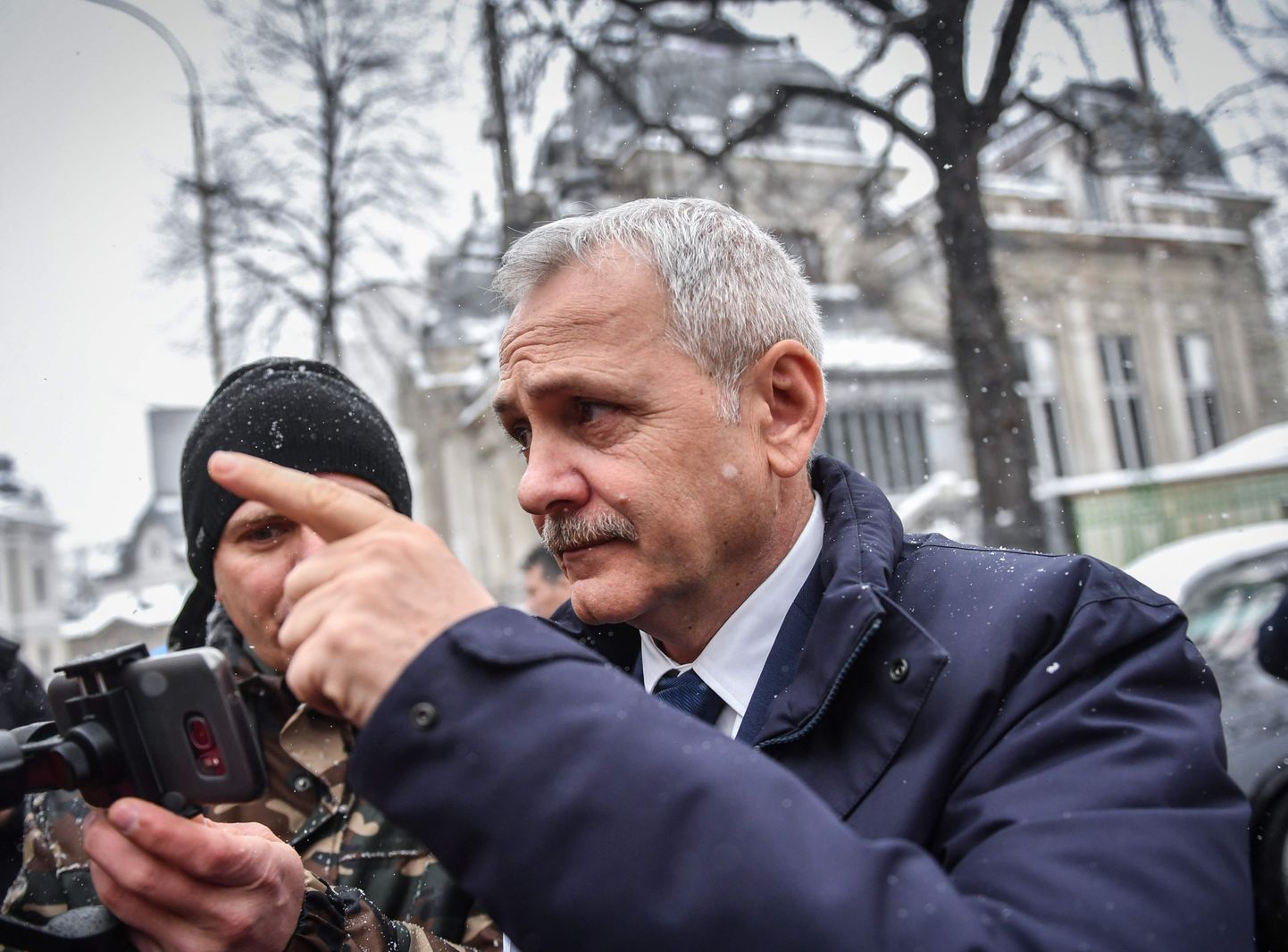 Rumeenia võimuerakonna Sotsiaaldemokraatliku Partei (PSD) esimees Liviu Dragnea 21. märtsil.