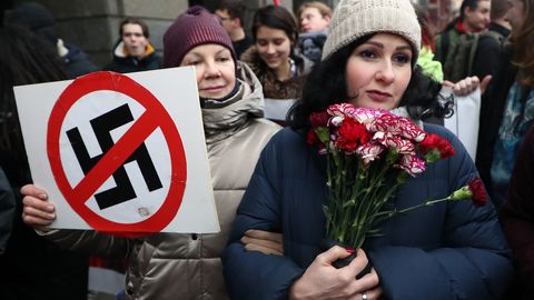 Vene riigiduuma hääletas natsisümboolika keelu leevendamise poolt