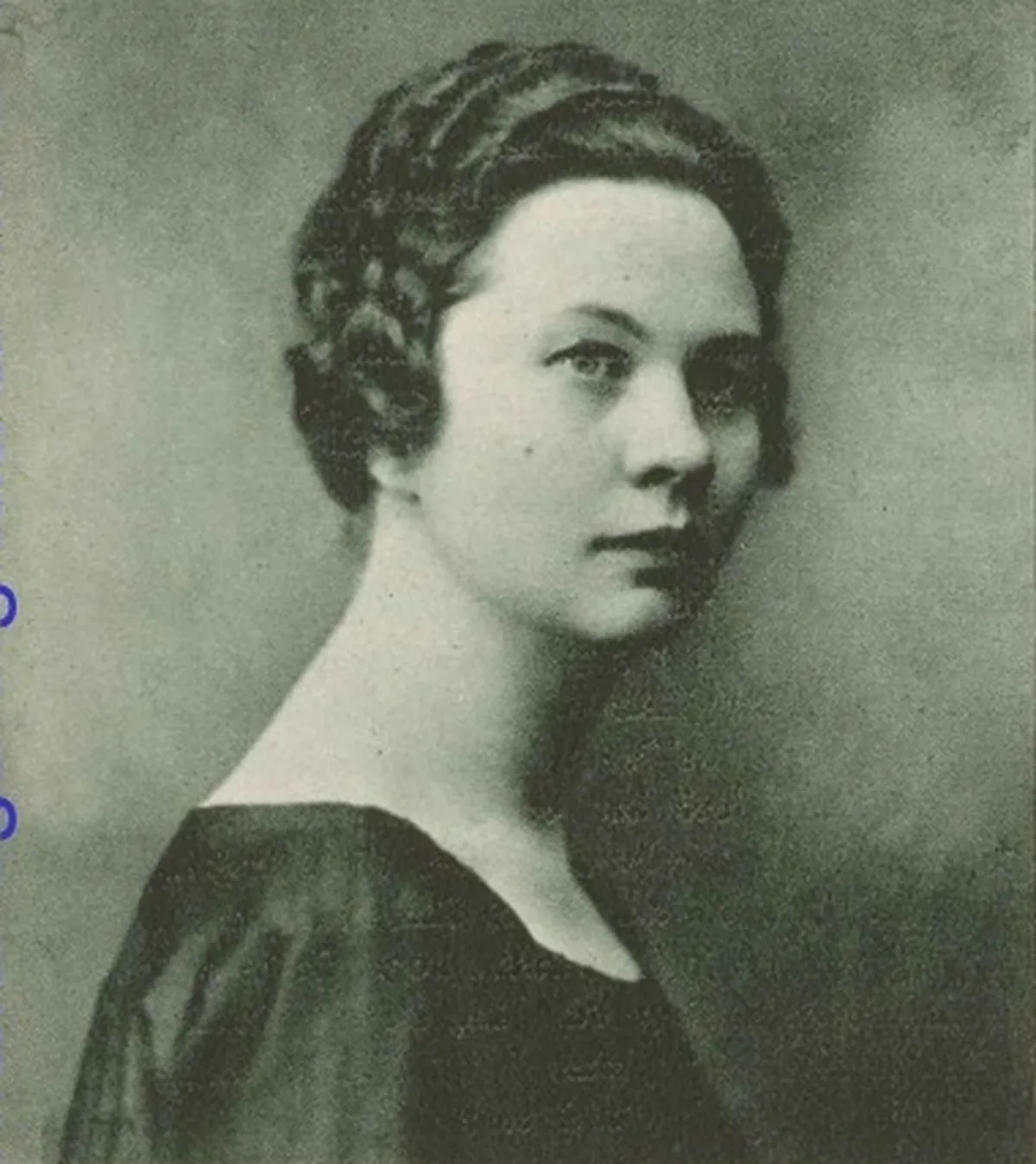 Alma Lindeman ajakirjas Nädal Pildis 1938. aasta märtsis