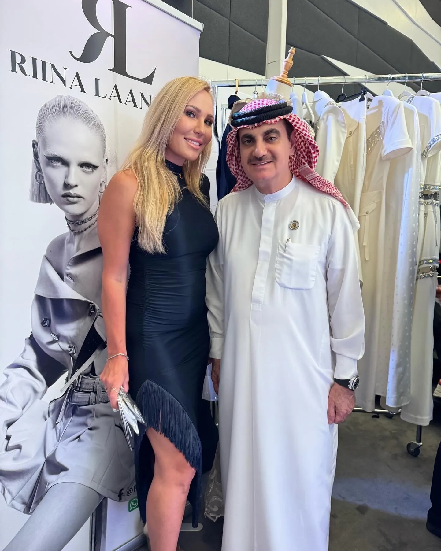 Riina Laanetu esitles Dubais oma uut kollektsiooni.
