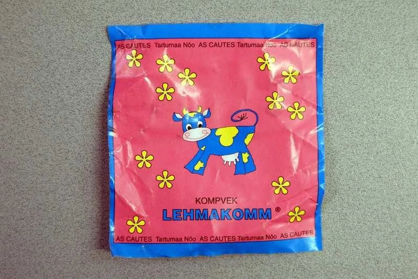 Cautese Lehmakomm, mille juures olid eksitavad Lehmakese sildid.