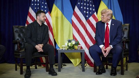Zelenskõi ärgitas Trumpi vahendama relvarahu ka Ukrainas