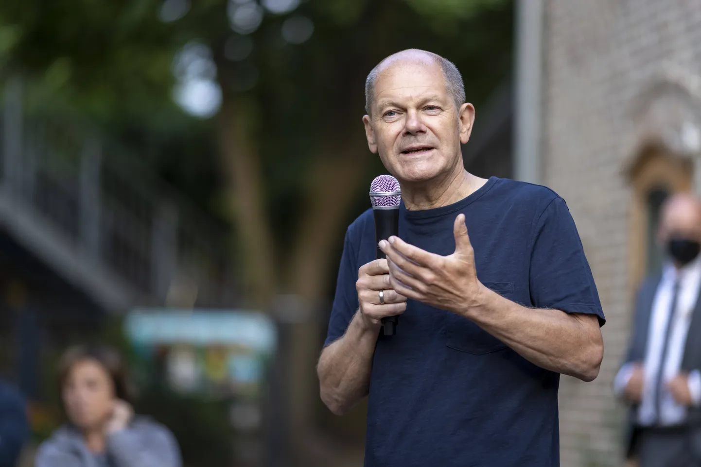 Saksa sotsiaaldemokraatide juht ja kantslerikandidaat Olaf Scholz.