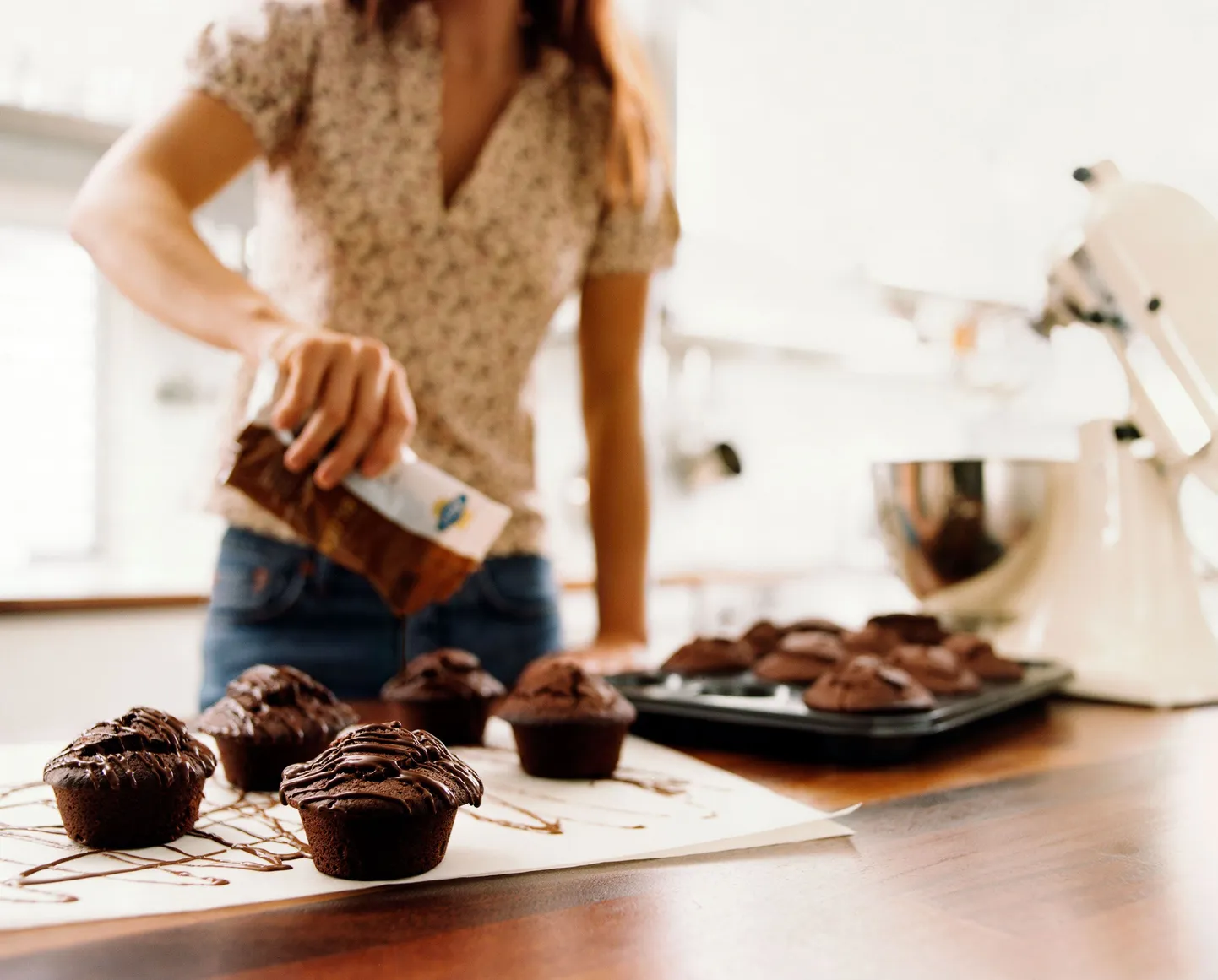 Mee-šokolaadimuffinid