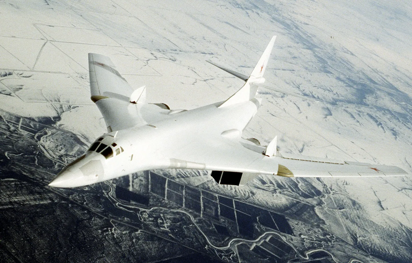 Бомбардировщик Ту-160.