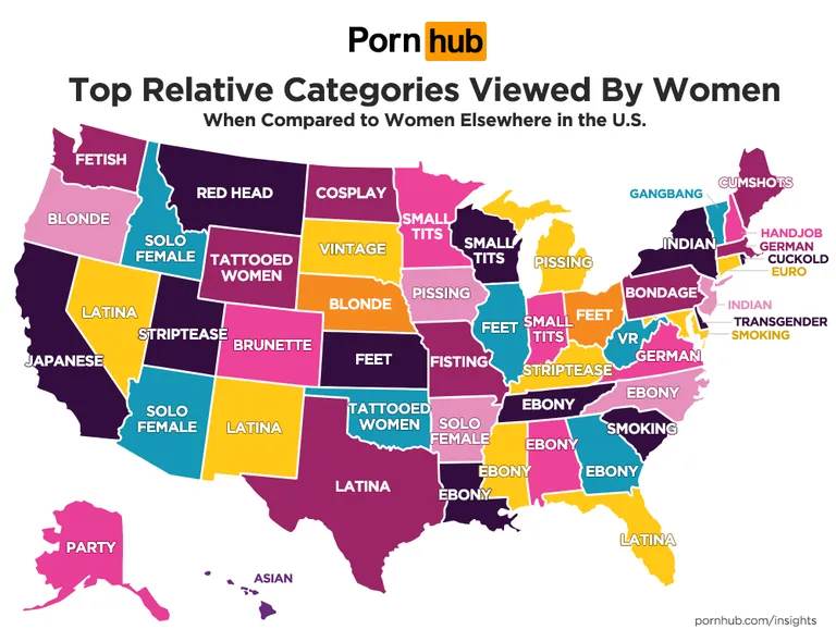 Pornhub statistika