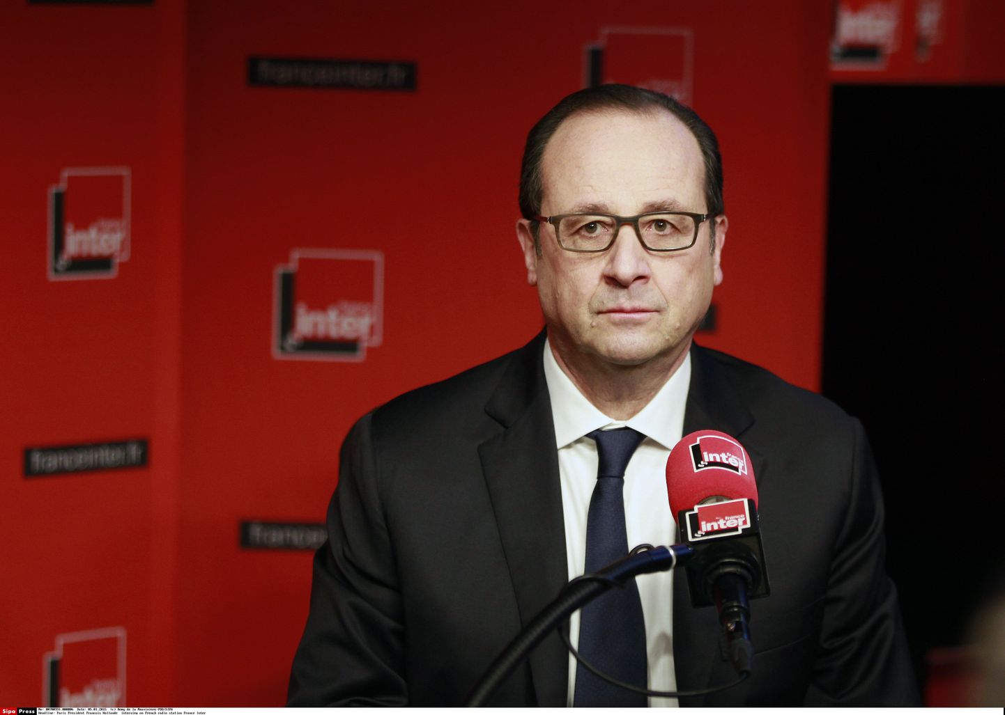 Prantsuse president François Hollande täna raadiojaamale France Inter usutlust andmas.