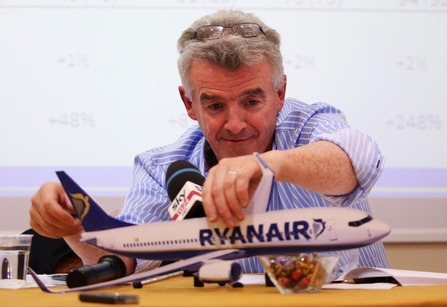 iri odavlennufirma Ryanairi omanik ja juht Michael O&#39;Leary.