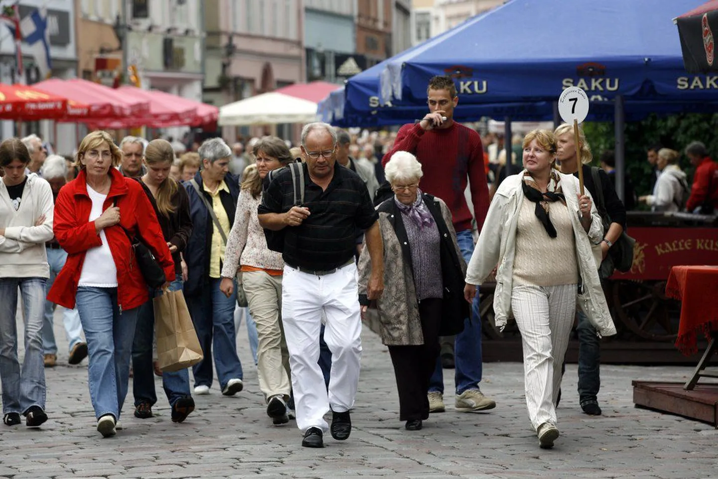 Turistid.