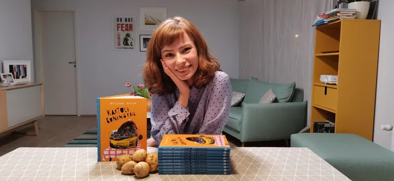 Helena Koch oma raamatuga «Kartuli kuningriik».