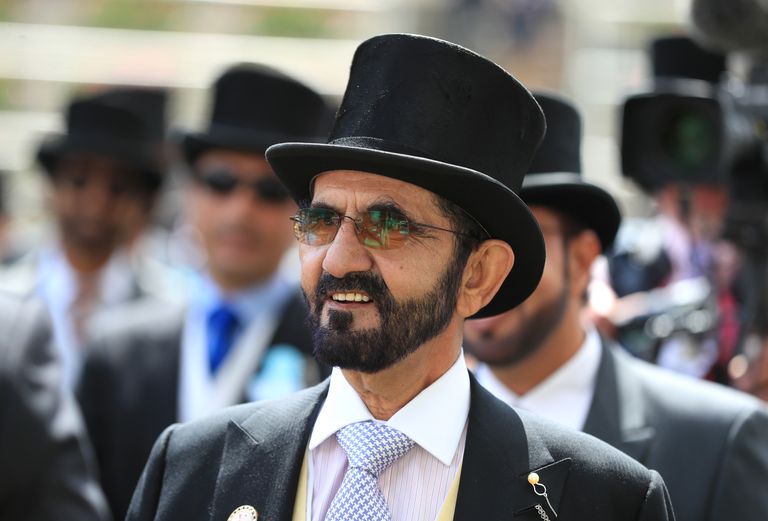 Dubai valitseja Mohammed bin Rashid Al Maktoum juunis Suurbritannias Ascoti võiduajamistel.