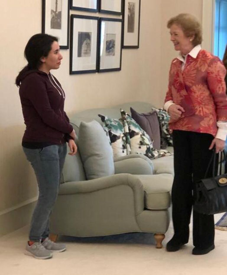 Dubai meedia andmetel kohtus printsess Latifa möödunud aasta detsembris Iiri endise presidendi ja ÜRO inimõiguste ülemvoliniku Mary Robinsoniga
