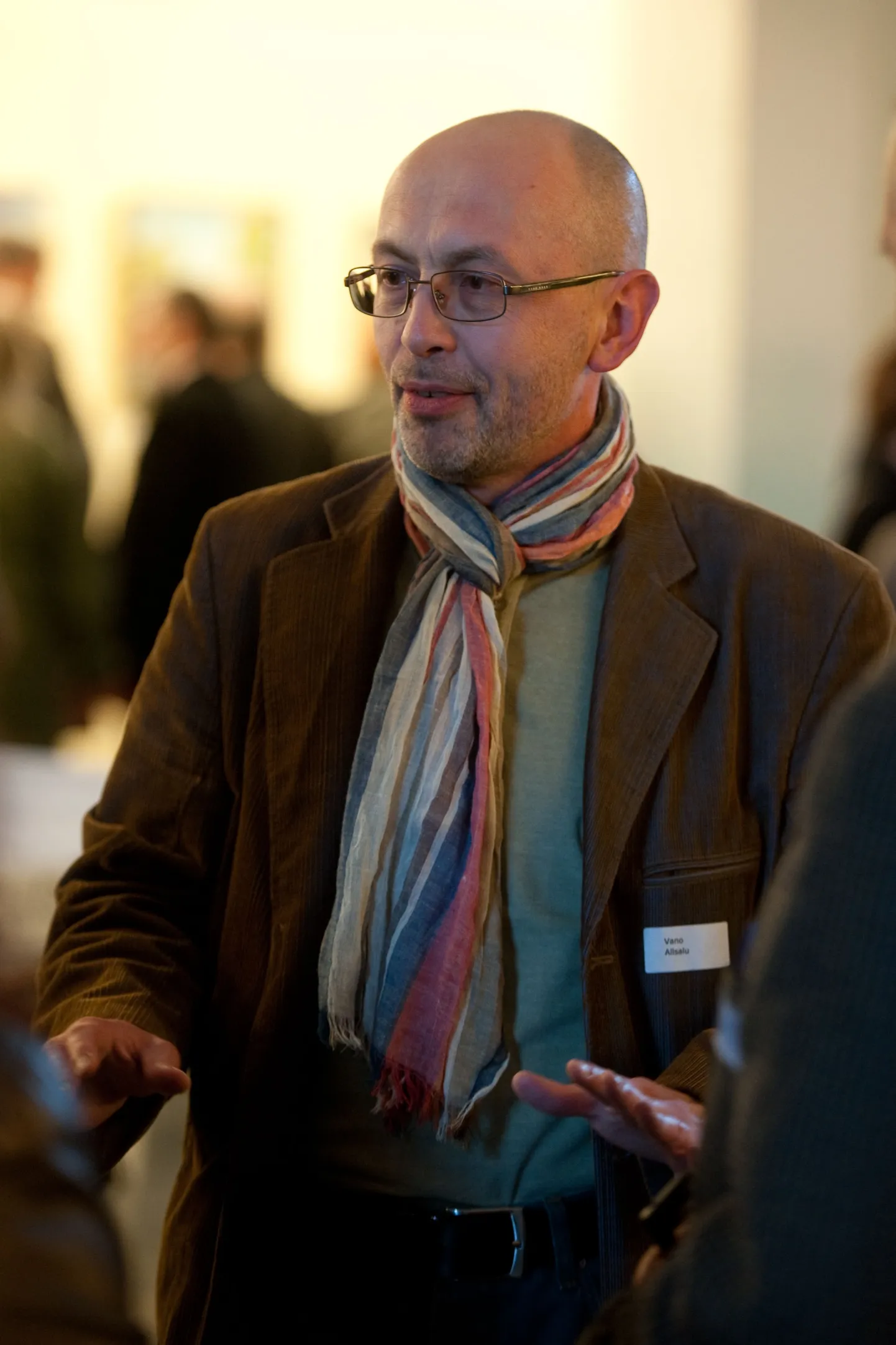 Eesti Kunstnike liidu uus president Vano Allsalu
