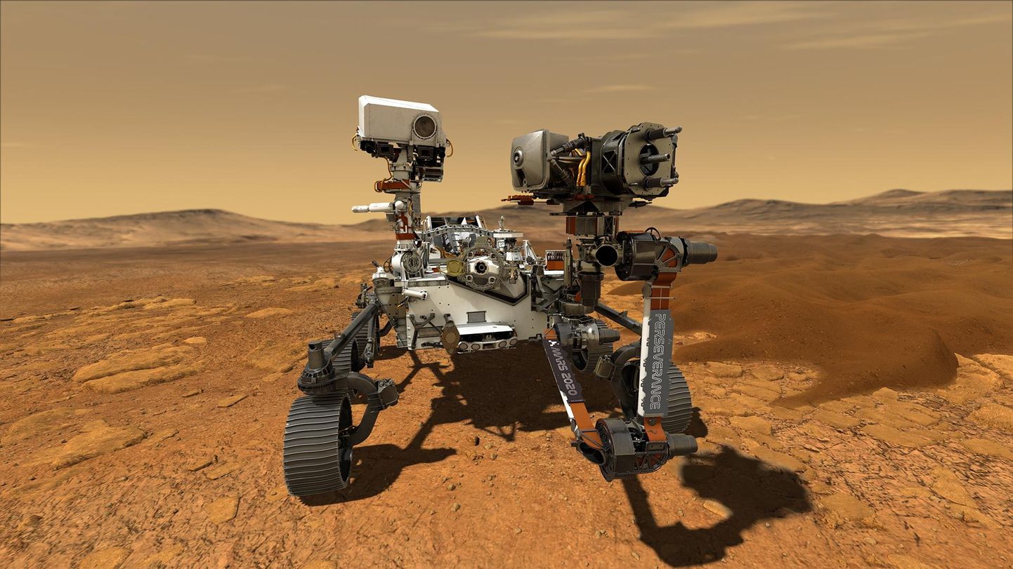 NASA uurimisrobot Perseverance Marsil.