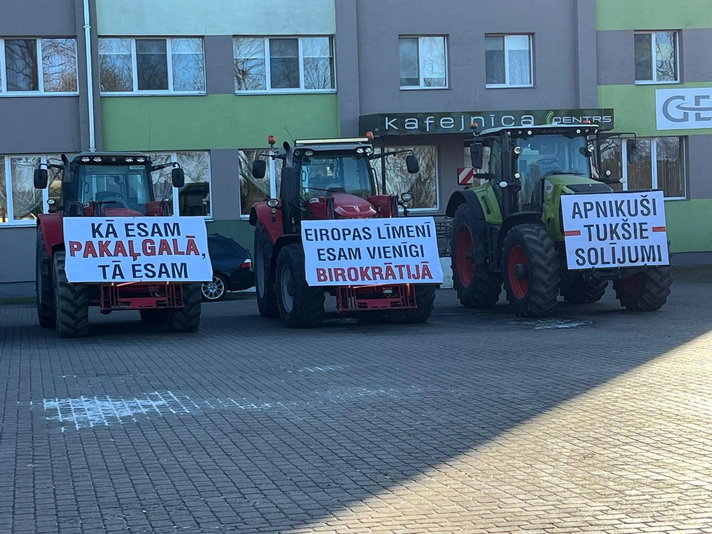Протест фермеров. Иллюстративное фото.