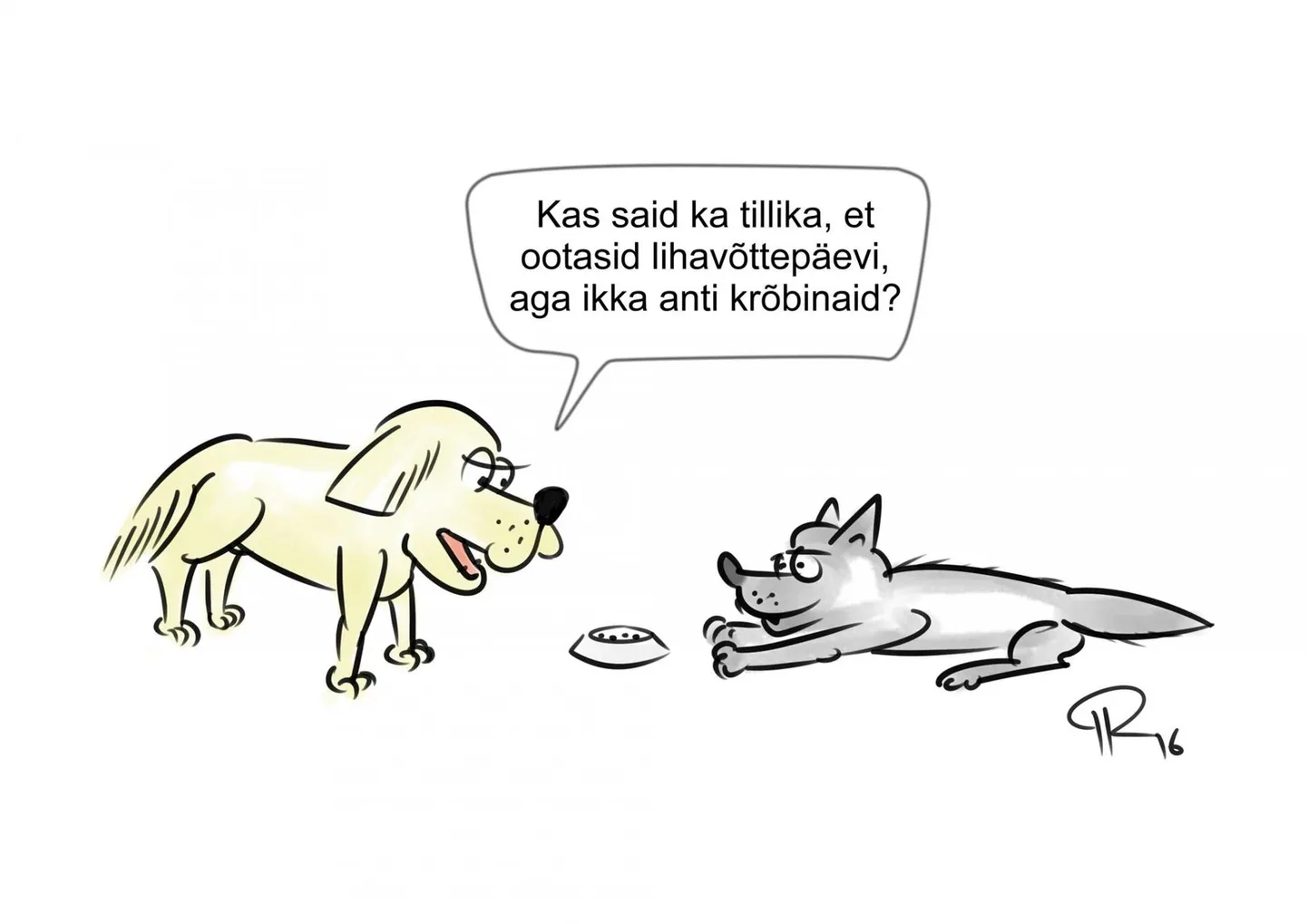 Nädala karikatuur "Lihavõtted"
