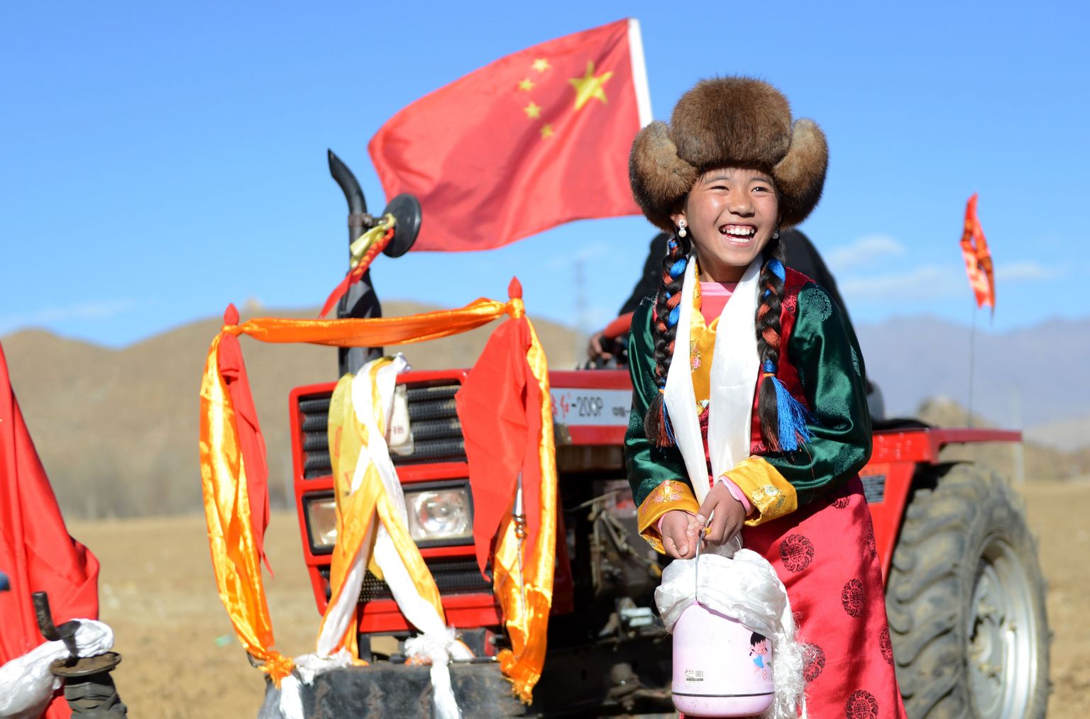 Tiibeti tüdruk