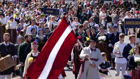 Läti tähistab iseseisvuse taastamise 34. aastapäeva