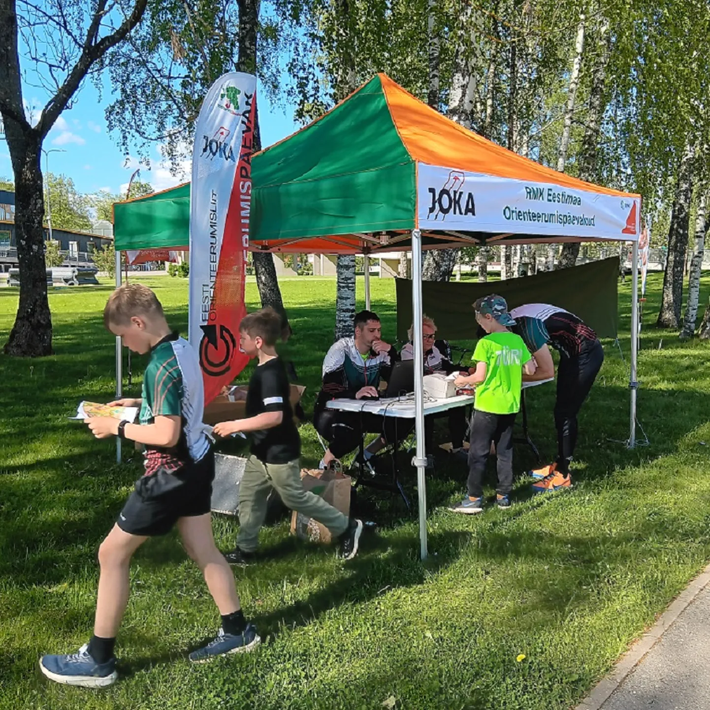 Paide orienteerumispäevak.