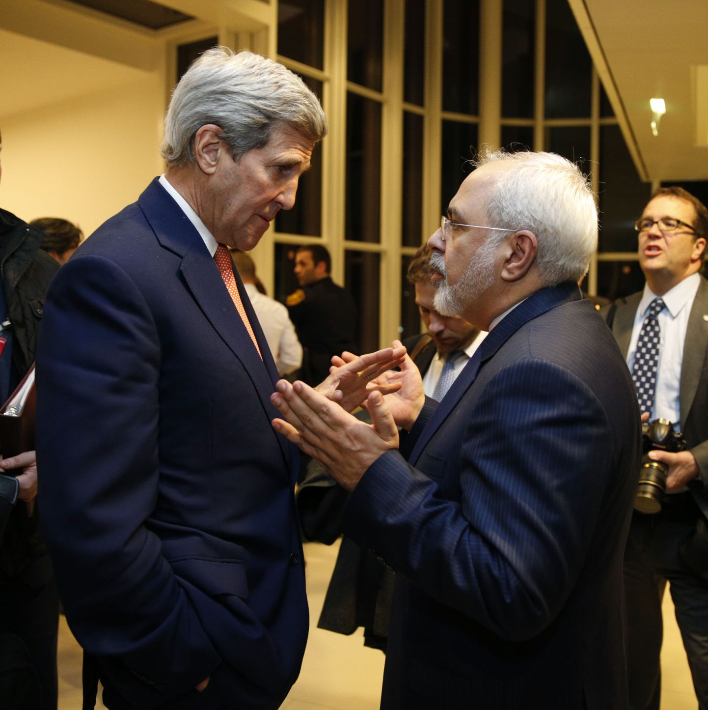 John Kerry ja Mohammad Javad Zarif.