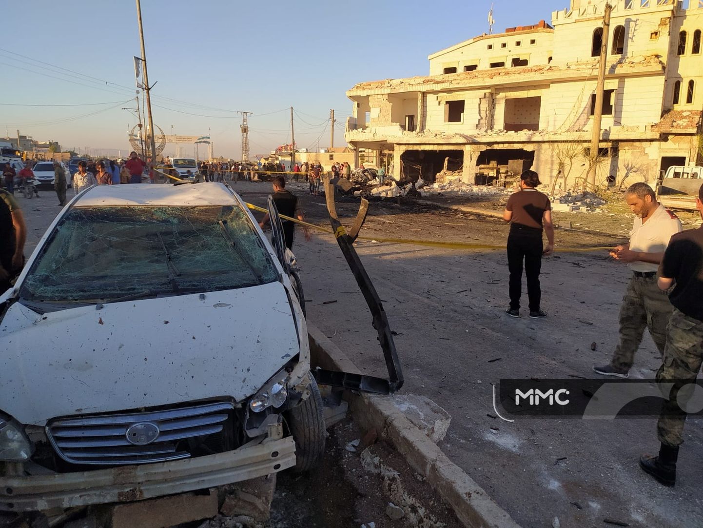 Süüria põhjaosas Türgi piiri lähistel kärgatas pühapäeval autopomm.