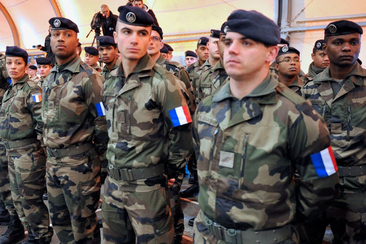 Prantsuse sõdurid.