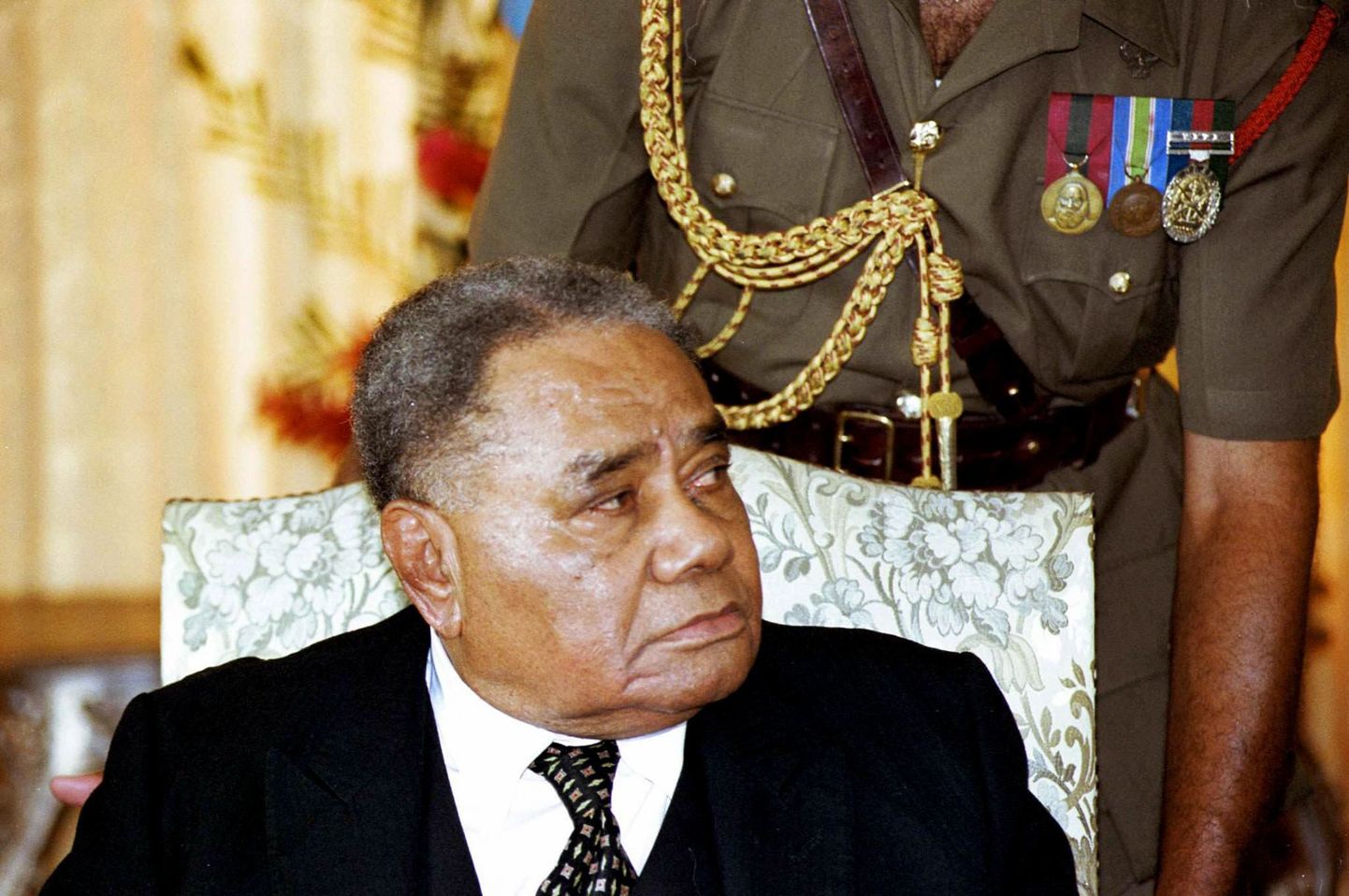 Fidži president Ratu Josefa Iloilo juulis 2000. aastal.