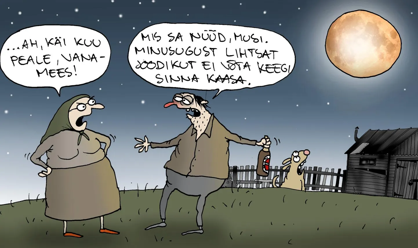 Päeva karikatuur FOTO: Urmas Nemvalts