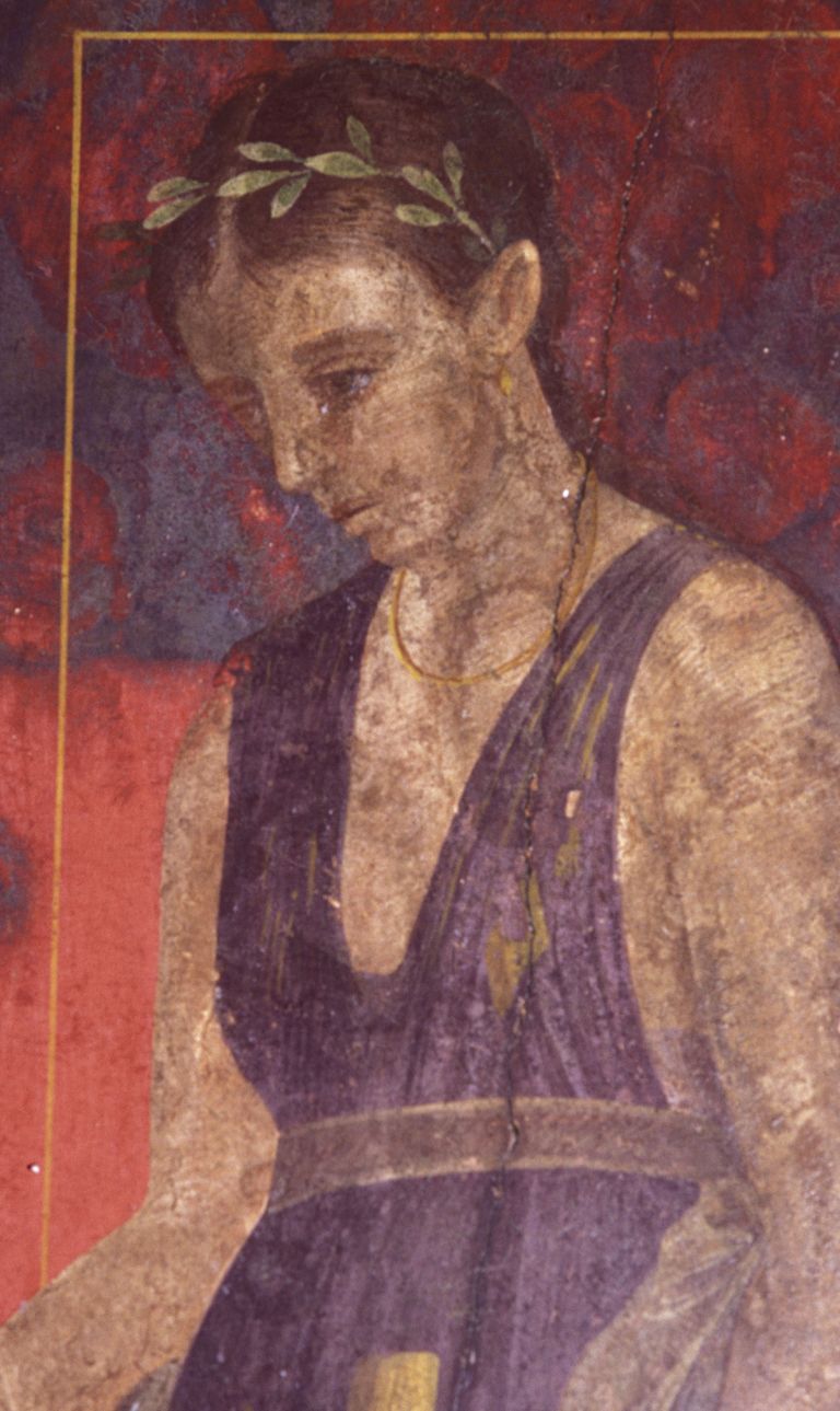 Vana-Rooma naine freskol