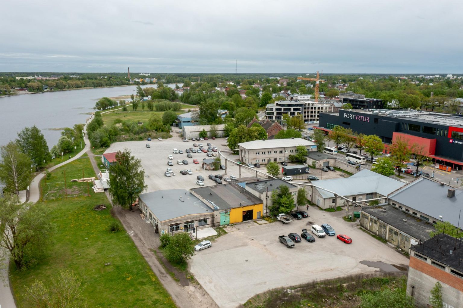 Pärnusse Lai 10 kinnistule kunagisse tööstuskompleksi plaanitav kultuuriklubi Tempel on haaranud kaasava eelarve konkursil kindla edumaa.