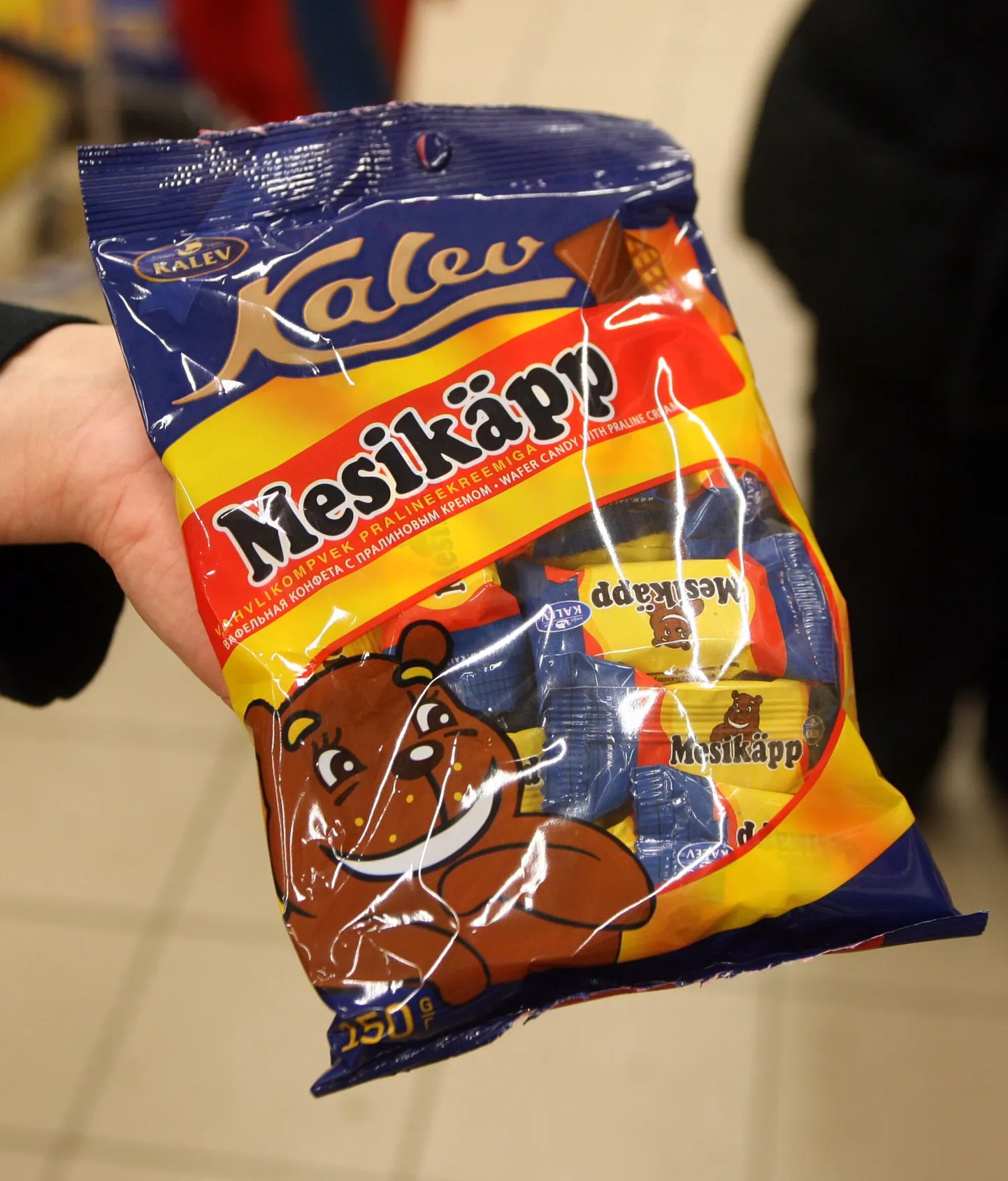 Mesikäpa kommid.
