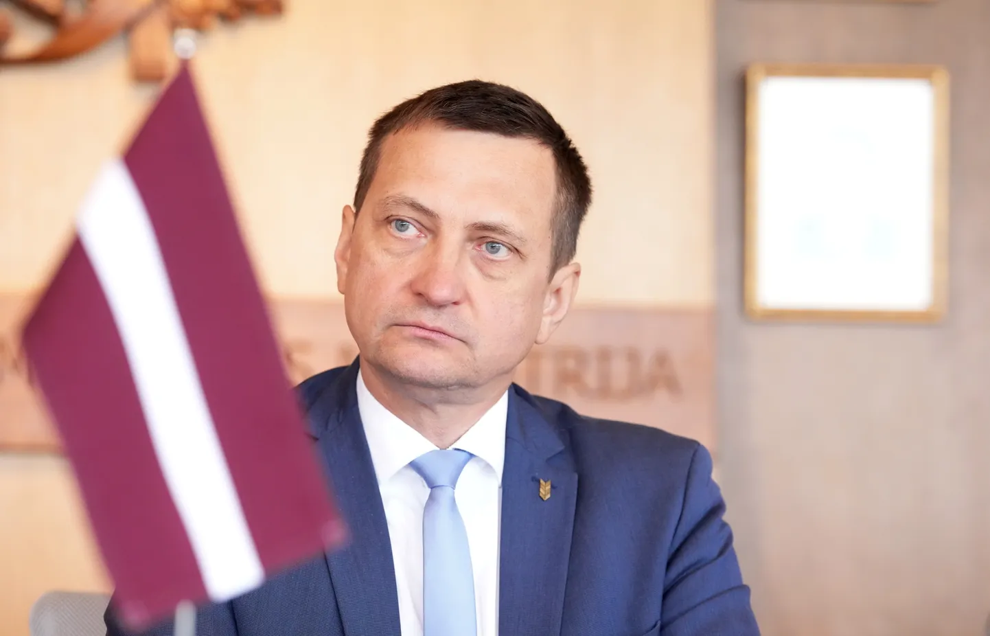 Министр земледелия Арманд Краузе.