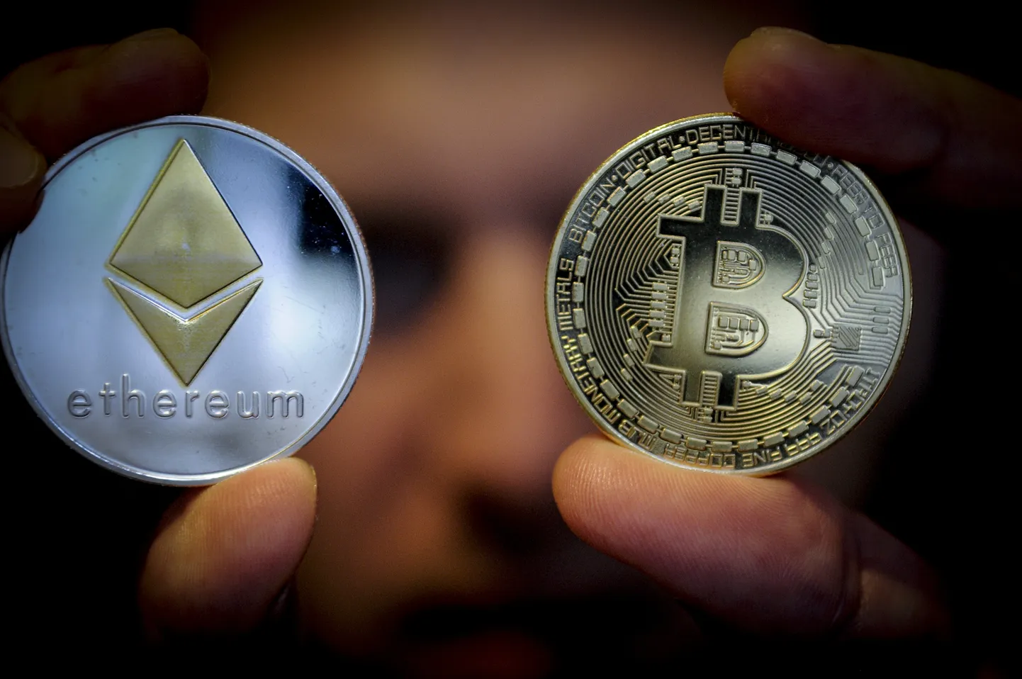 Krüptorahad ethereum ja bitcoin.