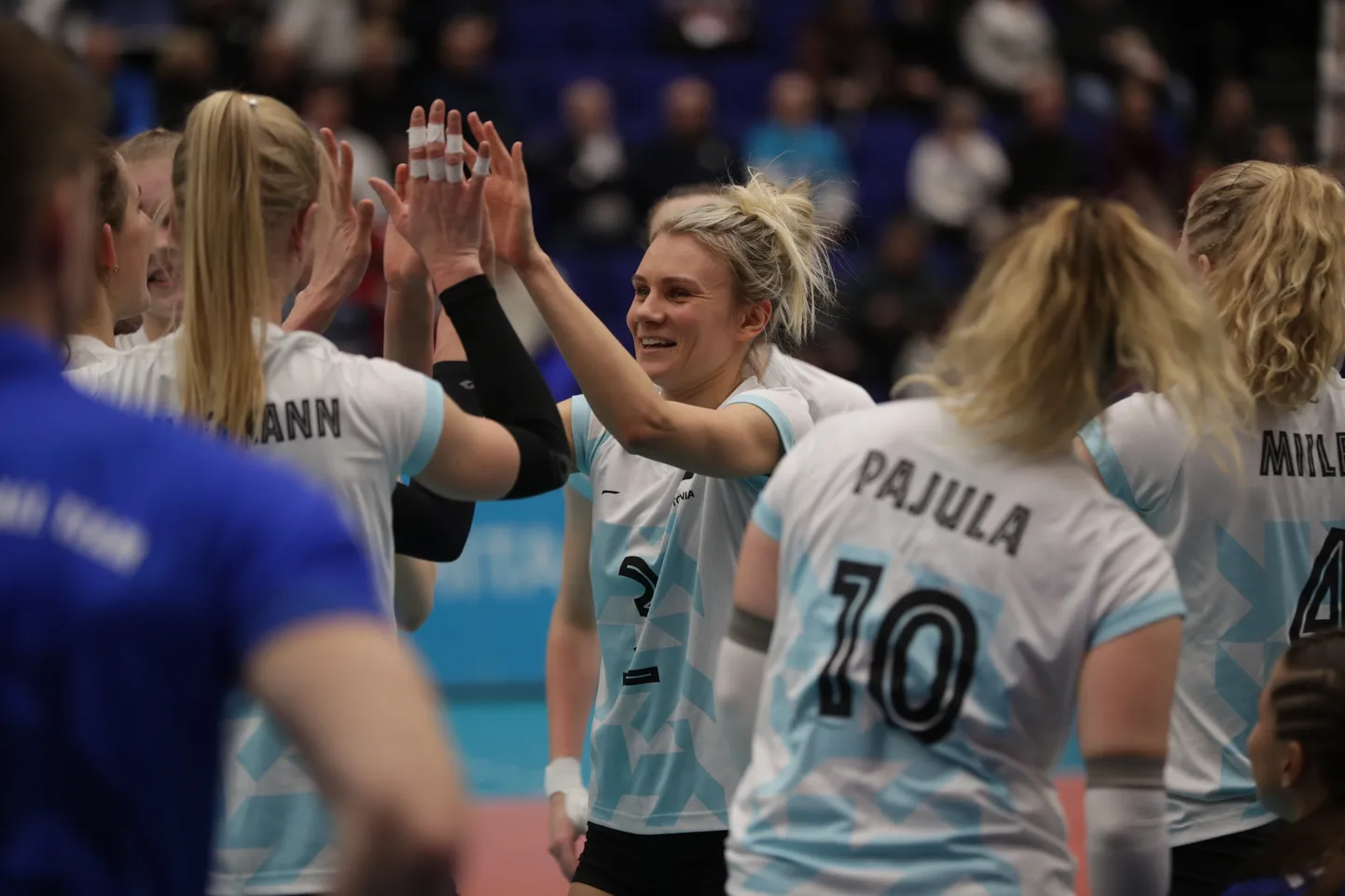 Eesti võrkpallinaiste ajalooline kohtumine