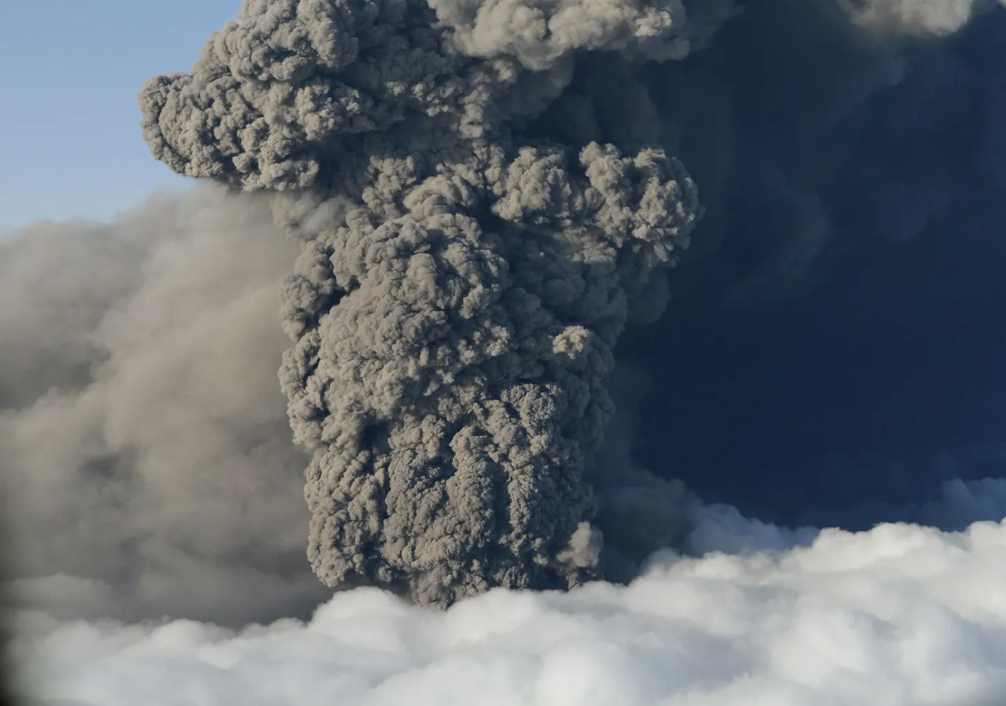 Islandi Eyjafjallajökulli liustiku vulkaan