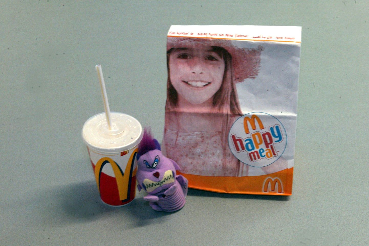 Детский набор в McDonald's.