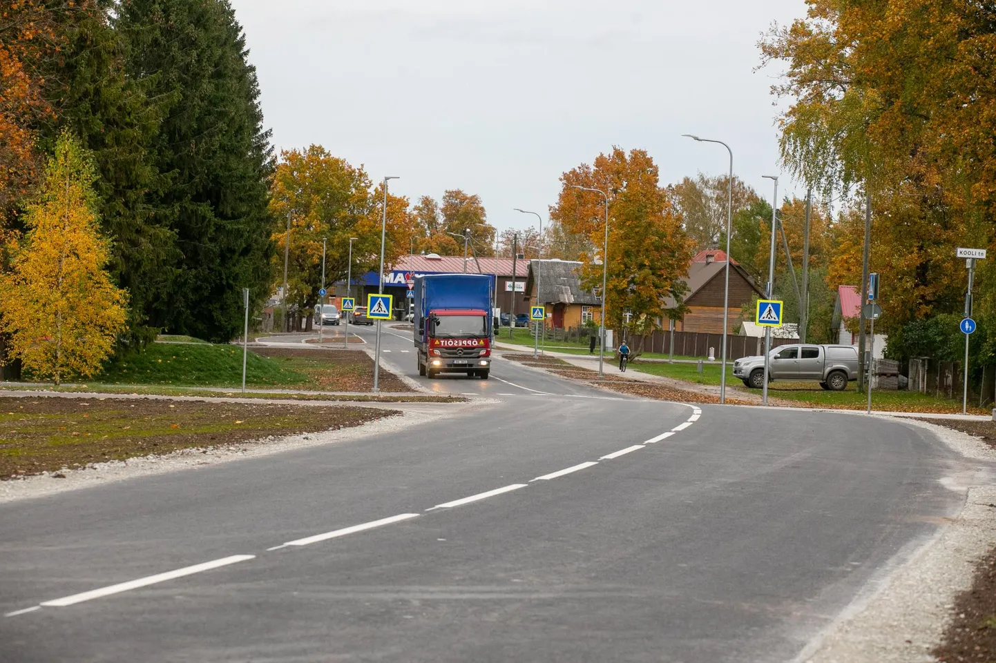 Tapa Õhtu puiestee rekonstrueeriti eelmisel aastal, tänavu remonditakse lõik sellega ristuvast Spordi tänavast.