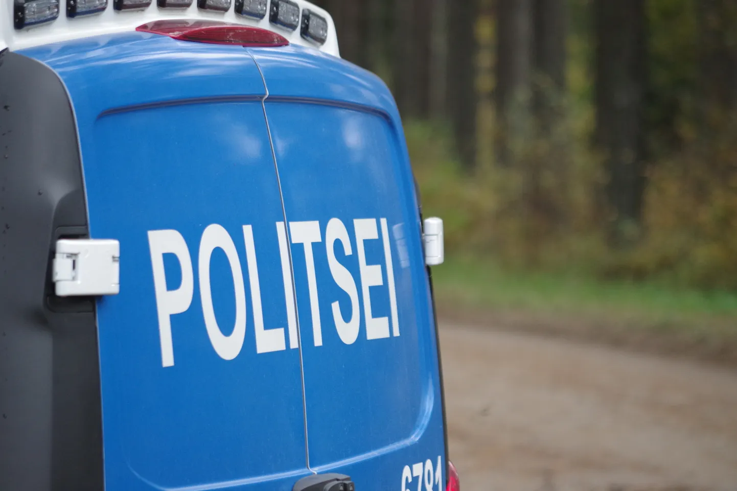 Politseisõiduk. Foto on illustreeriv.