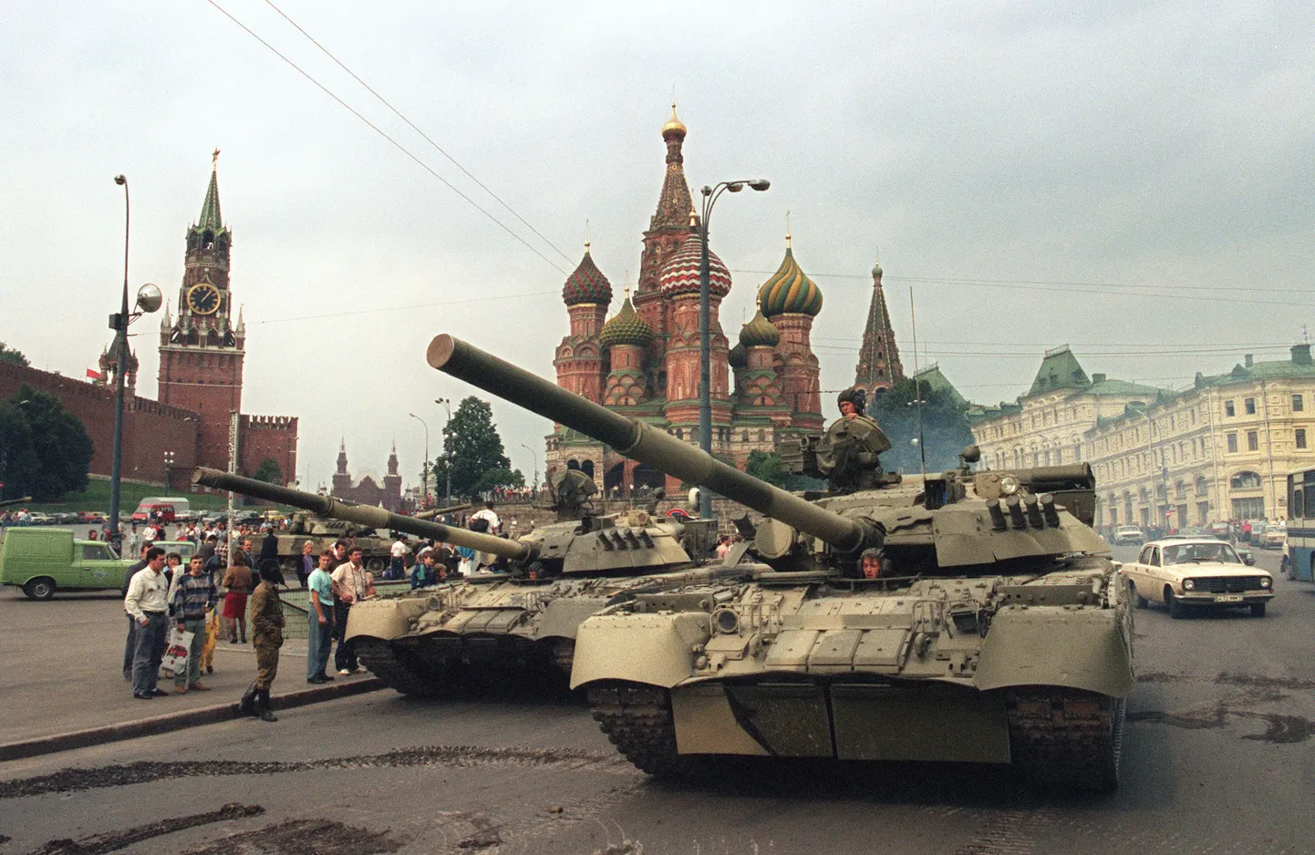 Tankid 19. augustil 1991 Moskvas