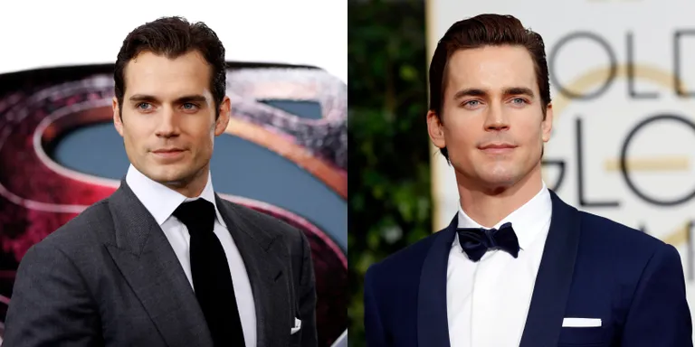 Henry Cavill (vasakul) ja Matt Bomer (paremal).